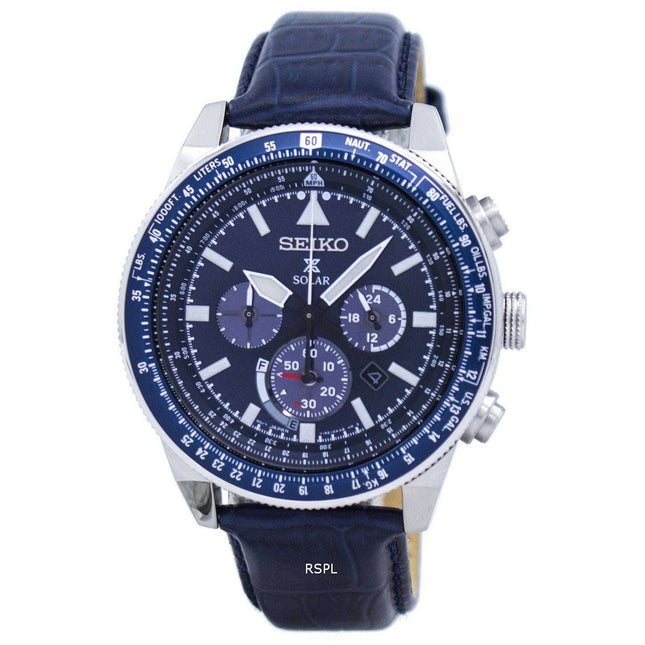 Seiko Prospex Solar Chronograph SSC609 SSC609P1 SSC609P Men's Watch