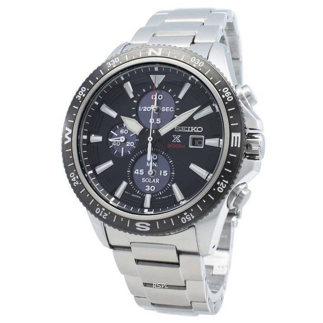 Seiko Prospex SSC705P SSC705P1 SSC705 Chronograph Solar Men's Watch