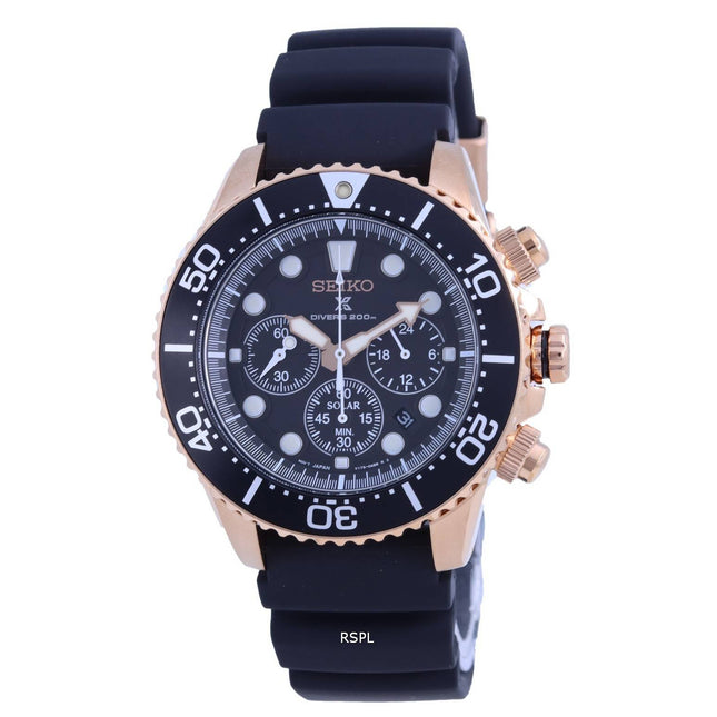 Seiko Prospex Chronograph Solar Divers SSC786 SSC786P1 SSC786P 200M Mens Watch
