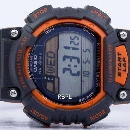 Casio Tough Solar Illuminator Lap Memory Alarm Digital STL-S100H-4AV Men's Watch