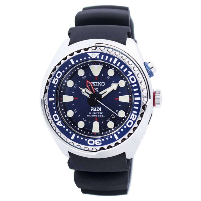Seiko Prospex Kinetic GMT Diver's "PADI" Edition SUN065P SUN065P1 SUN065P Men's Watch