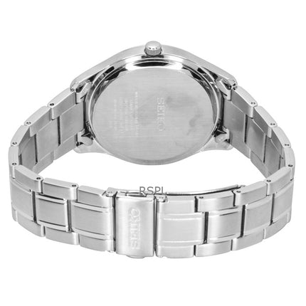 Seiko Classic Stainless Steel Blue Dial Quartz SUR419P1 100M Men's Watch