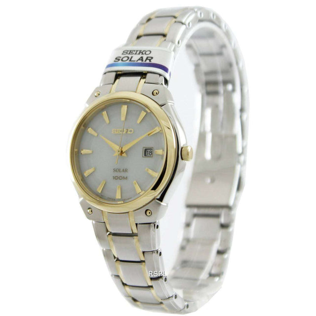 Seiko Sports Solar Powered SUT128 SUT128P1 SUT128P Women's Watch