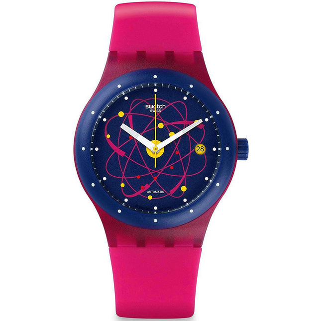 Swatch Originals Sistem Pink Automatic SUTR401 Unisex Watch