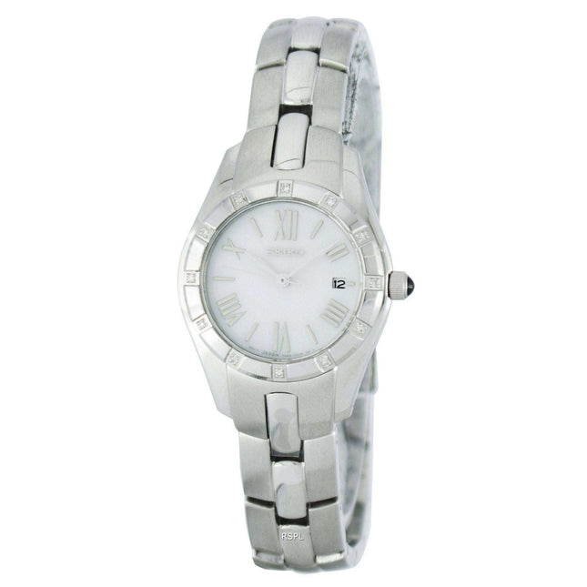 Seiko Quartz Diamond Accent SXDB53 SXDB53P1 SXDB53P Women's Watch