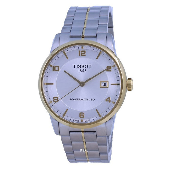 Tissot T-Classic Luxury Powermatic 80 Silver Dial T086.407.22.037.00 T0864072203700 Men's Watch
