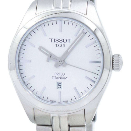 Tissot T-Classic PR 100 Titanium Quartz T101.210.44.031.00 T1012104403100 Women's Watch