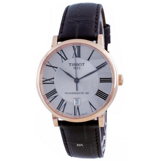 Tissot T- Classic Carson Premium Powermatic 80 Automatic T122.407.36.033.00 T1224073603300 Men's Watch