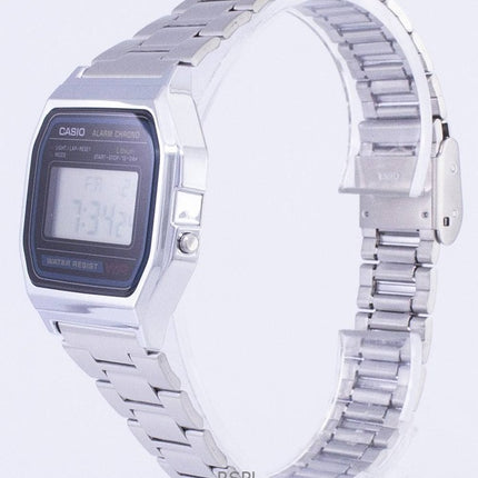 Refurbished Casio Digital Stainless Steel Daily Alarm Quartz A158WA-1DF Men's Watch