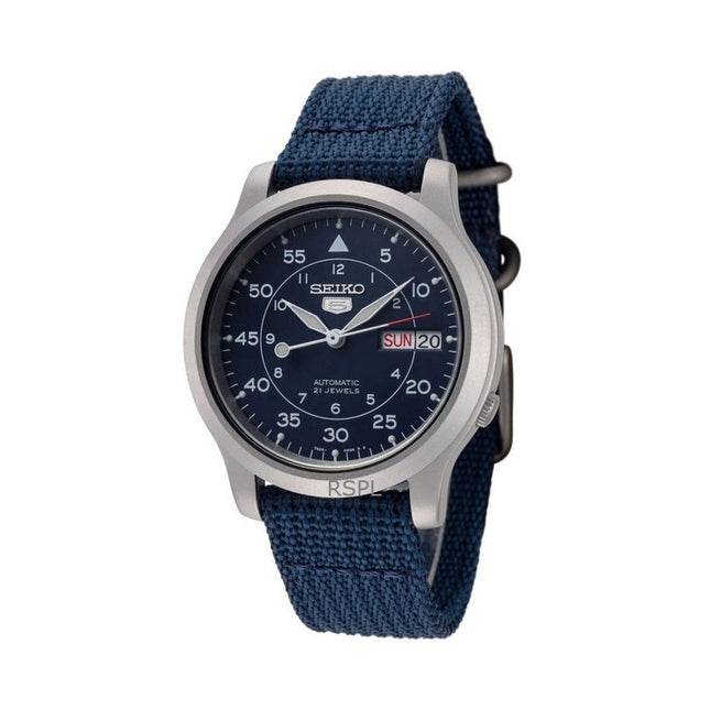 Refurbished Seiko 5 Military Nylon Strap Automatic SNK807K2 Men's Watch