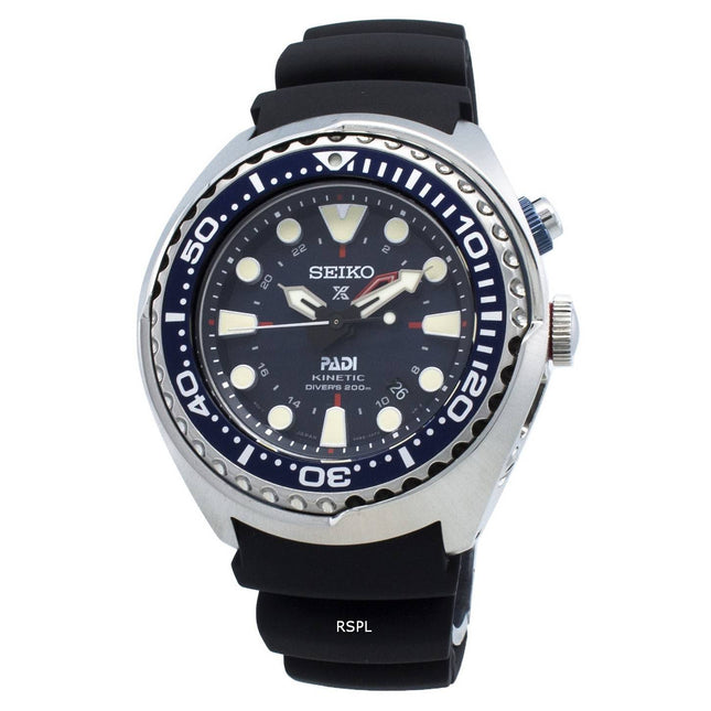 Refurbished Seiko Prospex SUN065 SUN065P1 SUN065P Kinetic PADI Edition Diver's 200M Men's Watch