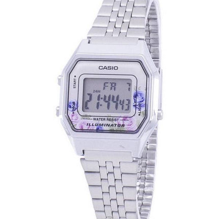Refurbished Casio Vintage Digital Grey Dial Quartz LA680WA-4C LA680WA-4C Women's Watch