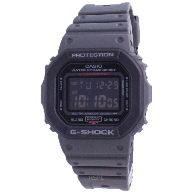 Refurbished Casio G-Shock Digital Resin Strap Quartz DW-5610SU-8 200M Unisex Watch