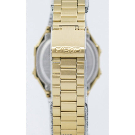 Refurbished Casio Digital Gold Tone Stainless Steel A168WG-9WDF Unisex Watch