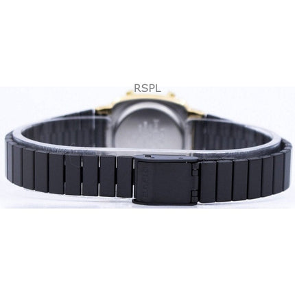 Refurbished Casio Vintage Digital Stainless Steel Quartz LA670WEGB-1B Women's Watch