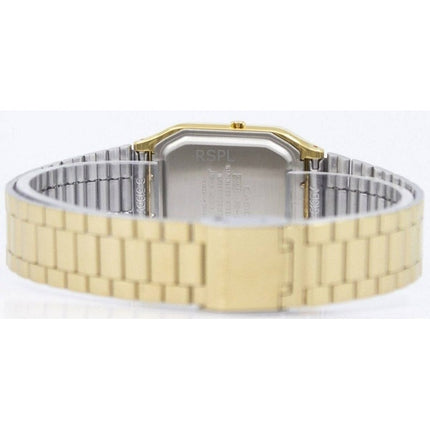 Refurbished Casio Analog Digital Gold Dial Quartz AQ-230GA-9DMQYES Men's Watch
