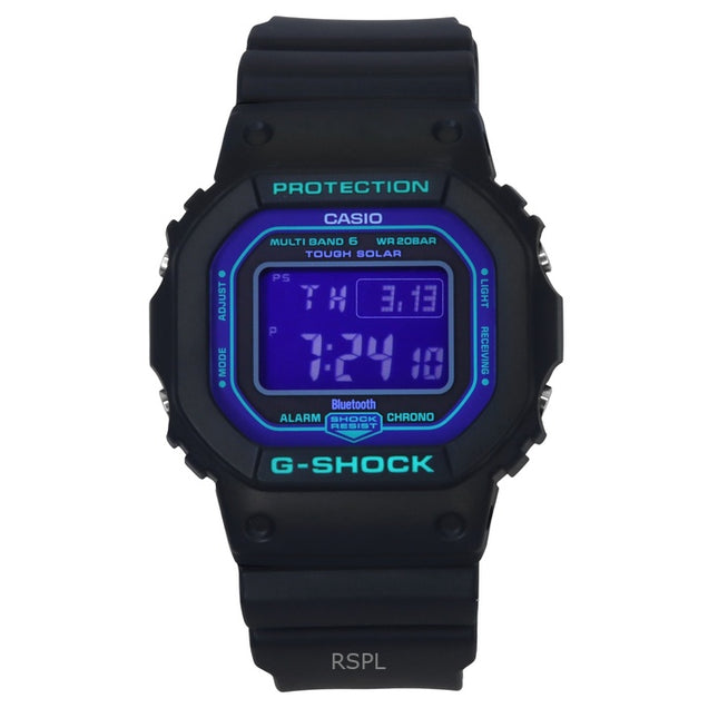 Refurbished Casio G-Shock Digital World Time Solar GW-B5600BL-1 200M Men's Watch