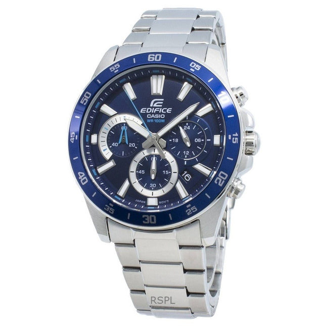 Refurbished Casio Edifice Chronograph Quartz EFV-570D-2AV Men's Watch