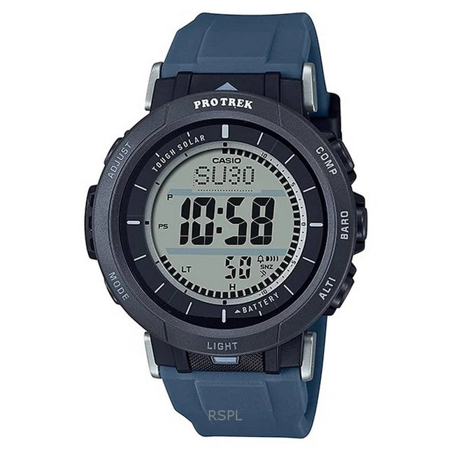 Refurbished Casio ProTrek World Time Digital Tough Solar PRG-30-2 100M Men's Watch