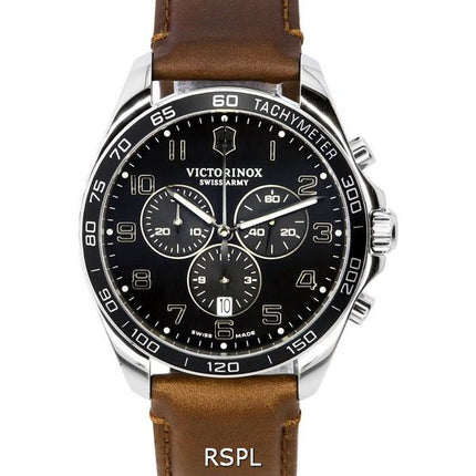 Victorinox Fieldforce Classic Chronograph Black Dial Quartz 241928 100M Men's Watch