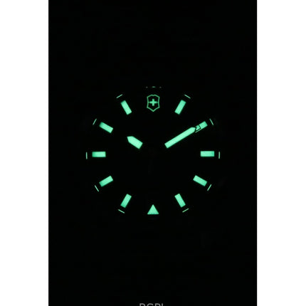 Victorinox I.N.O.X Stainless Steel Black Dial Automatic Diver's 242019 200M Men's Watch