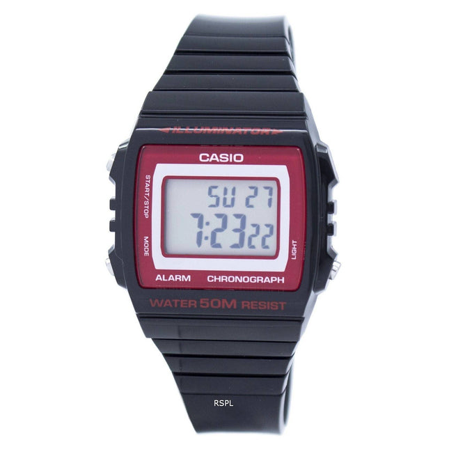 Casio Illuminator Chronograph Alarm Digital W-215H-1A2VDF W215H-1A2VDF Unisex Watch