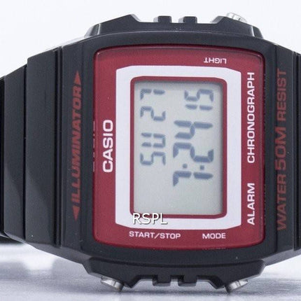 Casio Illuminator Chronograph Alarm Digital W-215H-1A2VDF W215H-1A2VDF Unisex Watch