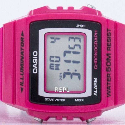 Casio Illuminator Chronograph Alarm Digital W-215H-4AV Men's Watch