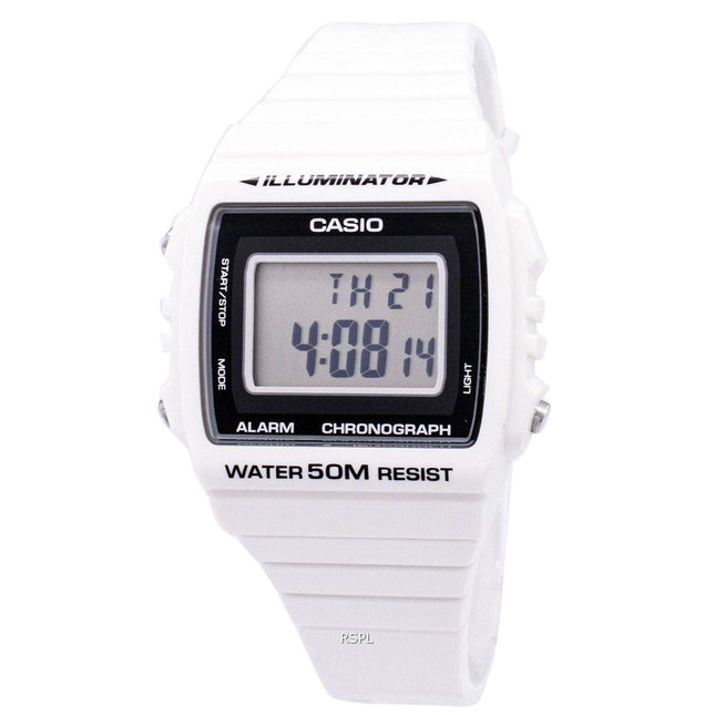 Casio Digital Alarm Chronograph W-215H-7AVDF W-215H-7AV Unisex Watch
