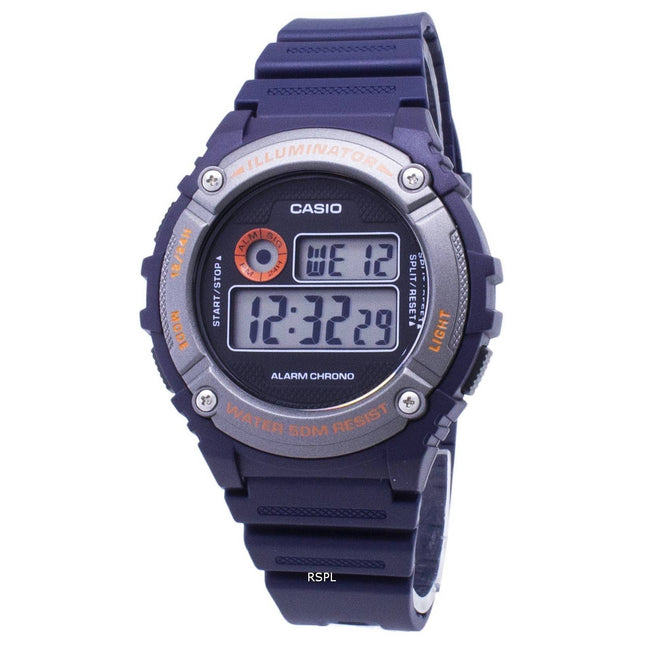 Casio Youth W-216H-2BV W216H-2BV  Illuminator Quartz Unisex Watch