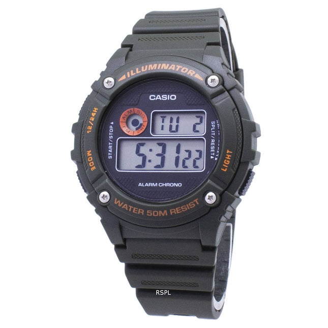 Casio Youth W-216H-3BV W216H-3BV  Illuminator Quartz Unisex Watch