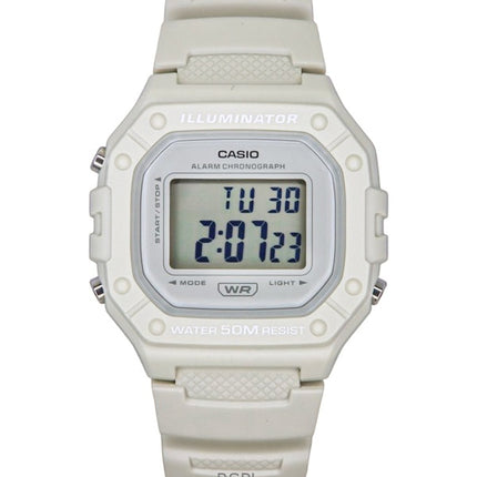 Casio Youth Digital Resin Strap Quartz W-218HC-8AV Unisex Watch