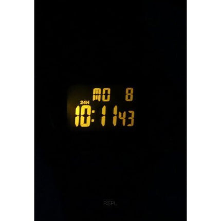 Casio Standard Illuminator Digital Light Blue Resin Strap Quartz W-219HC-2B Men's Watch