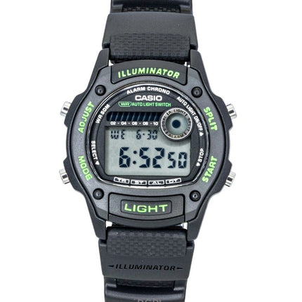 Casio Standard Digital Bio-Based Resin Strap Quartz W-220H-1A3V Unisex Watch