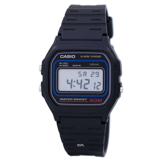 Casio Alarm Chrono Digital W-59-1VQ Men's Watch