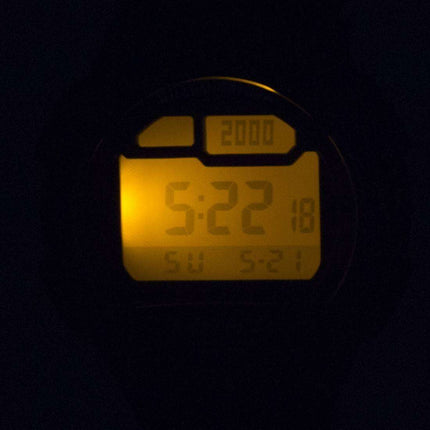 Casio Youth Illuminator Dual Time Digital W-734-1AV W734-1AV Men's Watch
