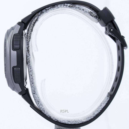 Casio Youth Illuminator Dual Time Digital W-734-1AV W734-1AV Men's Watch