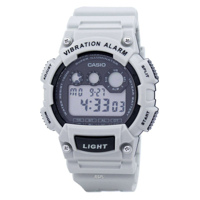 Casio Digital Vibration Illuminator W-735H-8A2VDF W735H-8A2VDF Men's Watch