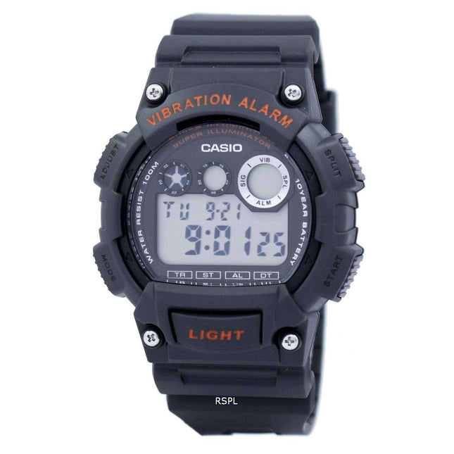 Casio Digital Vibration Alarm Illuminator W-735H-8AVDF W735H-8AVDF Men's Watch