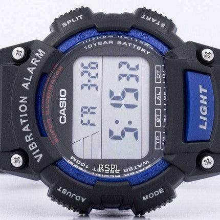 Casio Super Illuminator Dual Time Vibration Alarm Digital W-736H-2AV W736H-2AV Men's Watch
