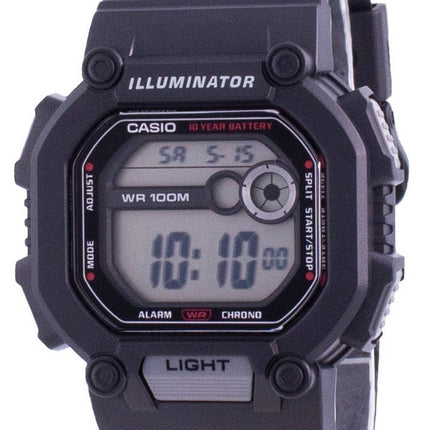 Casio Youth Dual Time Illuminator W-737H-1A W737H-1 100M Men's Watch