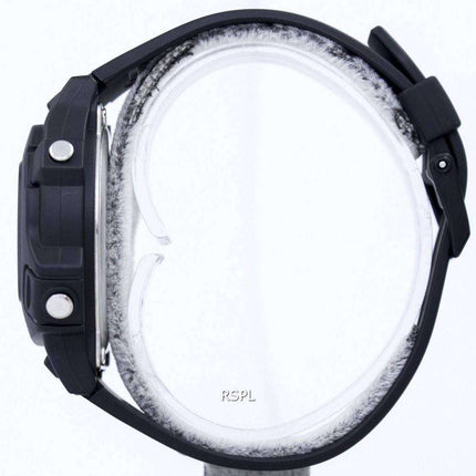 Casio Illuminator Electro Luminescence Chronograph Alarm W-740-1V Men's Watch