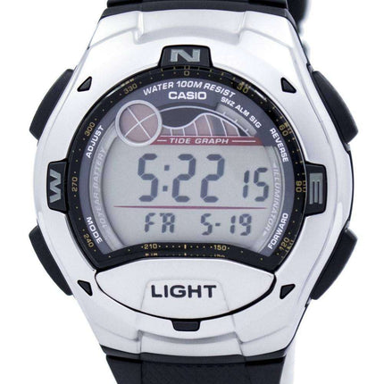 Casio Digital Sports Tide Graph Illuminator W-753-1AVDF W-753-1AV Mens Watch