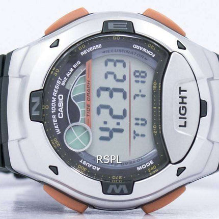 Casio Digital Sports Tide Graph Illuminator W-753-3AVDF W-753-3AV Mens Watch