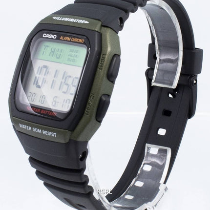 Casio Youth W-96H-3AV W96H-3AV Dual Time Chrono 10 Years Battery Men's Watch