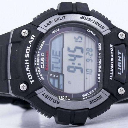 Casio Digital Tough Solar 5 Alarms W-S220-1AVDF Mens Watch