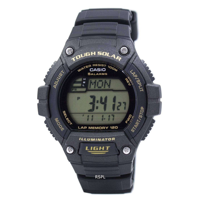 Casio Youth Digital Tough Solar 5 Alarms W-S220-9AVDF Mens Watch