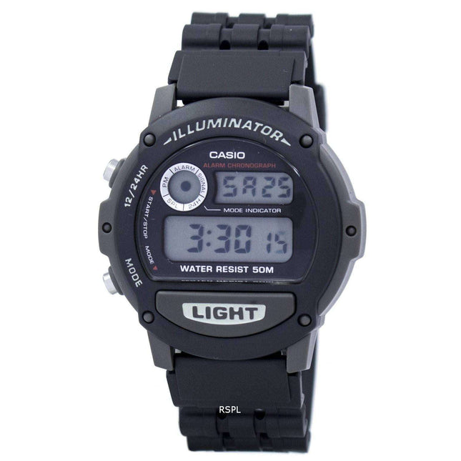 Casio Sports Illuminator Alarm Chronograph Digital W87H-1V Men's Watch