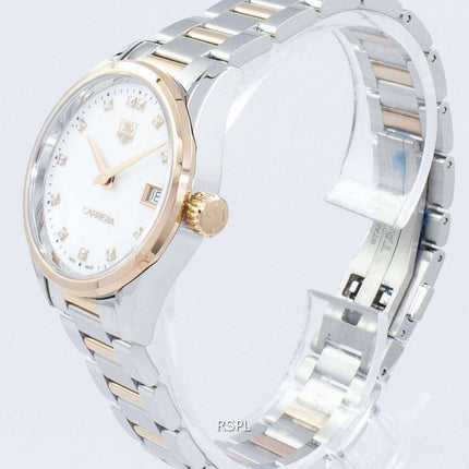 Tag Heuer Carrera Quartz Diamond Accents WAR1352.BD0779 Women's Watch