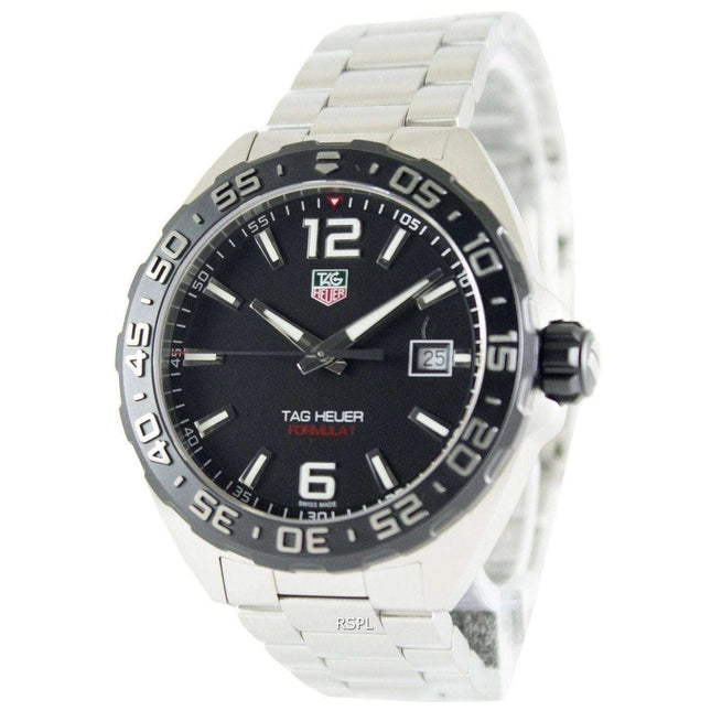 Tag Heuer Formula One Black Dial Stainless Steel WAZ1110.BA0875 Men's Watch